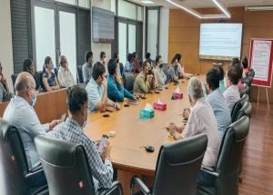 26 अक्टूबर, 2021 को एनएचएसआरसीएल अहमदाबाद साइट कार्यालय द्वारा आयोजित "निवारक सतर्कता" पर प्रस्तुति