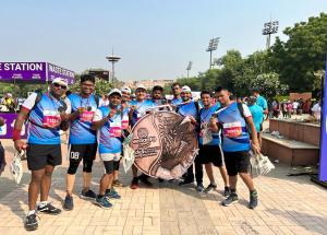 टीम एनएचएसआरसीएल ने दिल्ली हाफ मैराथन 2023 में विभिन्न दौड़ श्रेणियों में उल्लेखनीय ऊर्जा दिखाई