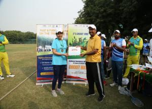 सतर्कता जागरूकता सप्ताह 2023 के चल रहे समारोह के हिस्से के रूप में, एनएचएसआरसीएल ने 28 अक्टूबर 2023 को 100 मीटर स्प्रिंट रेस, वॉकथॉन और क्रिकेट टूर्नामेंट जैसी विभिन्न खेल गतिविधियों का आयोजन किया