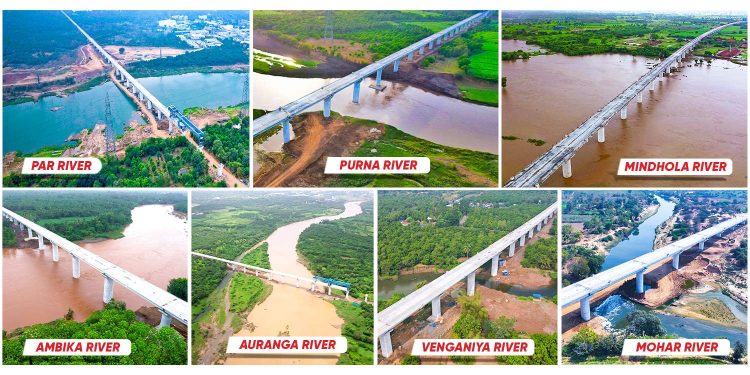 River Bridges Completed on MAHSR Corridor