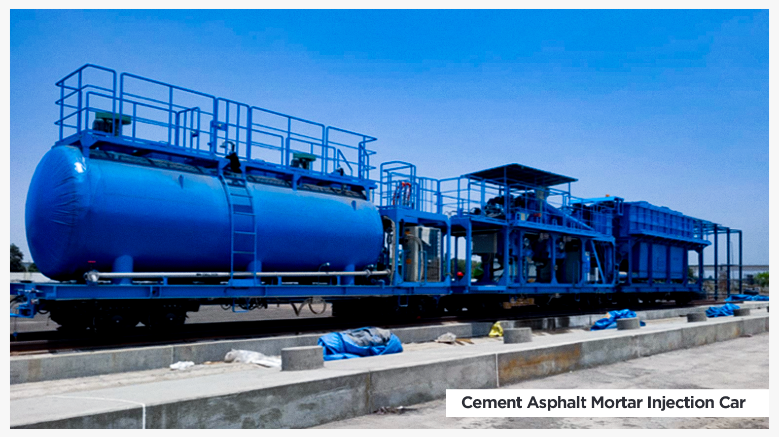 Cement Asphalt Mortar Injection Car (CAM Car)