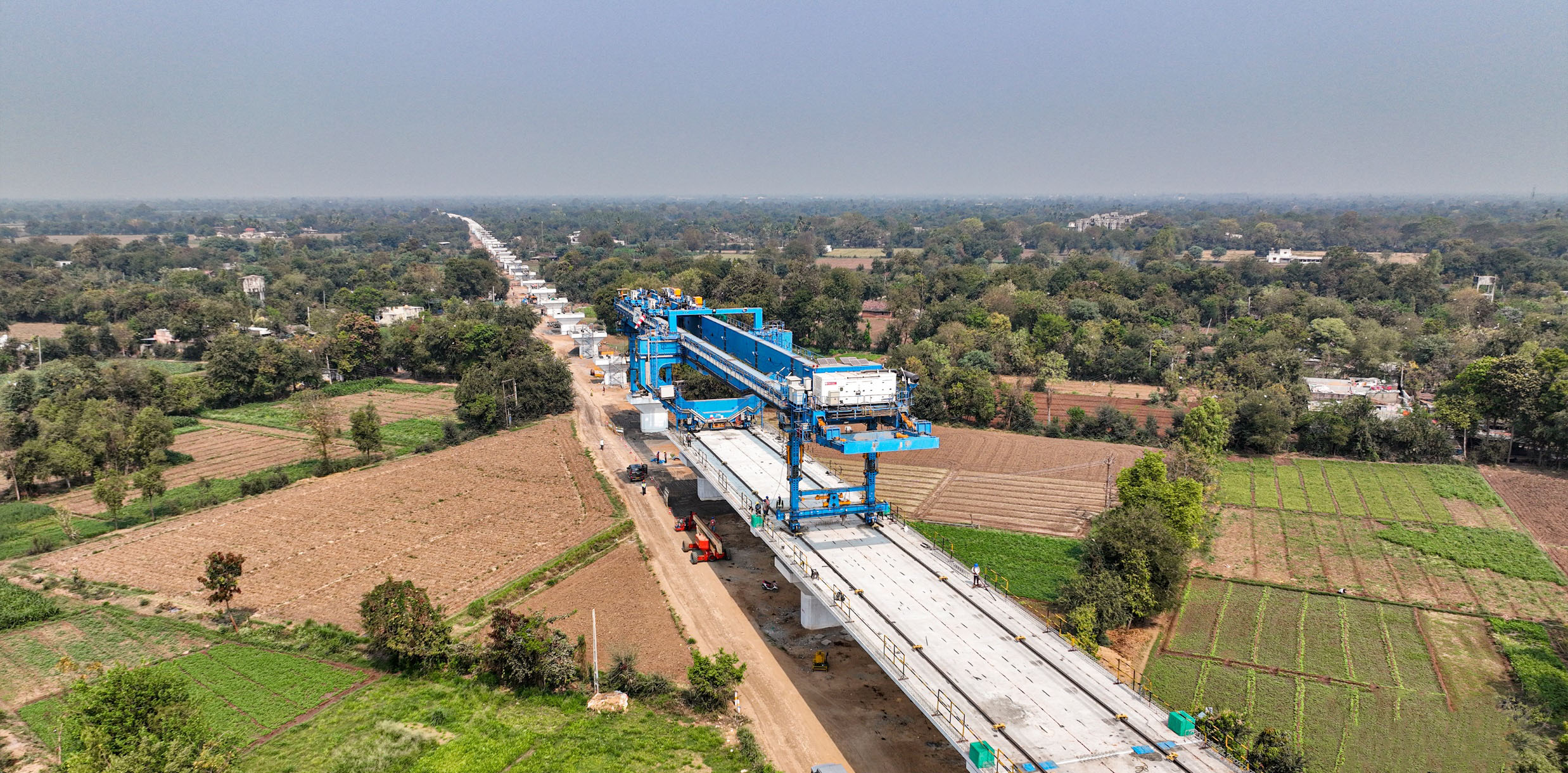 आणंद जिला में फुल स्पैन बॉक्स गर्डर, अप्रैल 2023