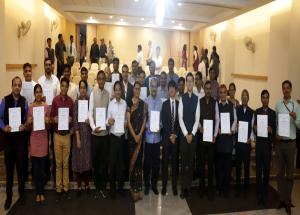 Japanese language certificate distribution