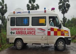 Mobile health unit donated by NHSRCL in Maharashtra region
