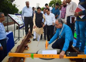 MoS Railways Hon'ble Shri Suresh Angadi at Vadodara Training Institute (HSRTI) Nov 2019