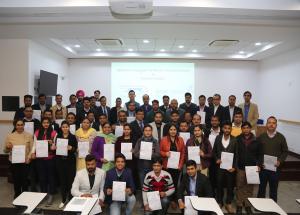 Certification distribution ceremony of the 3rd batch of “Japanese Language and cultural training programme”.