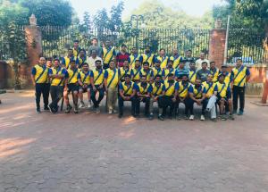 5 K.M. Fun Run organised at NHSRCL Vadodara office on the occasion of 4th Foundation Day on 12.02.2020