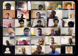 NHSRCL Conducts three Online Pre-Bid meetings through video conferencing including the pre-bid meetings for the contracts for construction of 14 bridges in Gujarat and Dadra & Nagar Haveli on 11 May 2020