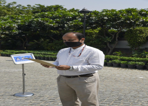 NHSRCL took Pledge to Fight Against Covid-19 on 8-Oct-2020