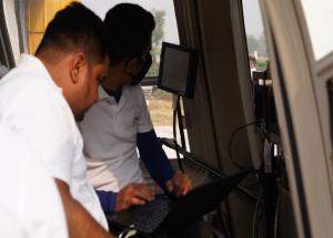 Preparation underway for first flight for Aerial Lidar Survey of proposed Delhi Varanasi High Speed Rail Corridor