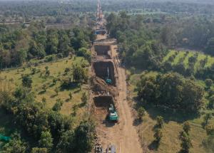 MAHSR Construction update near Valsad (Gujarat) on 15 march 2021