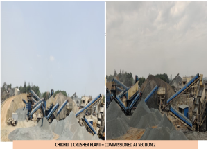 Chikhli 1 Crusher Plant - Commissioned at SECTION 2  