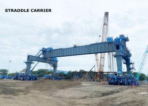 Indigenously designed and manufactured Straddle Carrier to expedite construction of MAHSR project.