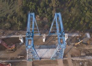 Full Span girder ready for Erection on 25.11.2021