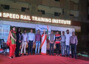 A short skit "Koshish" organized by High-Speed Rail Training Institute, Vadodara on 31st Oct, 2021