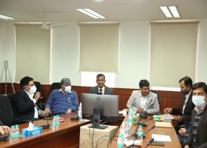 A Vigilance seminar on ‘Ethical Work Culture’ was organised at NHSRCL Corporate office on 24th January 2022. The talk was delivered by Shri Ghanshyam Bansal, Ex-CVO/DMRC and the session was attended by officials from Corporate and Project Offices