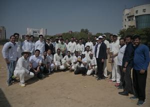 As a part of the Annual Sports Week Celebration, NHSRCL organized a cricket tournament for its employees at Corporate Office on 19th Feb 2022.