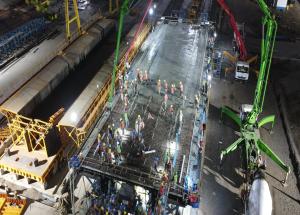 FSLM Girder Casting @ Ch 434 kms, Anand District 
