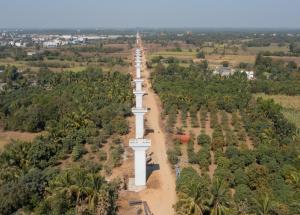 Pier Work Completed @ Ch 235 kms, Navsari District 