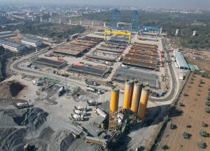 FSLM Casting Yard @ Ch 238 kms, Navsari District - February 2022