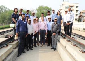 NHSRCL organized three days training program for its managerial staff at High-Speed Rail Training Institute, Vadodara from 24th to 26th March 2022. They were being provided hands-on training on various aspects of HSR technology including sessions on Japanese Culture & Business Practices, team building and life skills.