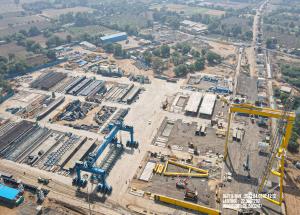 Full Span Casting Yard @ Ch.407, Vadodara District