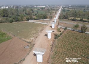 Pier Work Completed @ Ch.434, Anand District