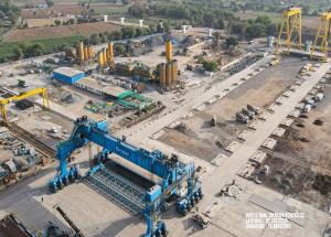 Full Span Casting Yard @ Ch.434, Anand District