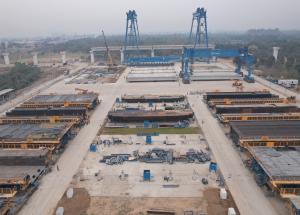 Full Span Casting Yard @ Ch.238, Navsari District