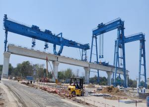 Full Span Casting Yard @ Ch.238, Navsari District