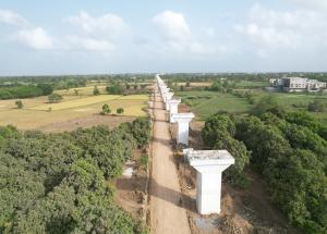 Pier work completed @ Ch. 236, Navsari District