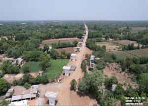 Pier work completed @ Ch. 442, Anand District