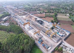 Segmental Casting Yard @ Ch. 443, Anand District