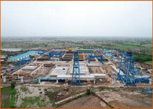 Full Span Casting Yard @ Ch. 359 kms, Vadodara District - August 2022