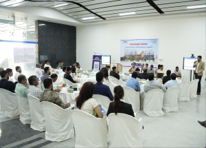 NHSRCL Organises a Stakeholders’ Meeting for Commercial Utilization of Sabarmati Multimodal Transport Hub