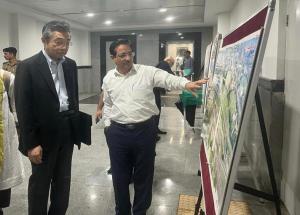 2023年5月29日、鈴木聡駐インド日本国大使は、アナンド地区のMAHSR建設現場及びサバルマティ複合一貫輸送ハブを訪問しました。