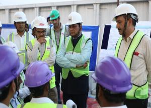 Shri Roop Narayan Sunkar, MD/NHSRCL conducted a two-day visit to MAHSR corridor, inspecting various construction sites including Track Slab Factory, Track Bed construction, Surat HSR Depot and Sabarmati Multimodal Transport Hub