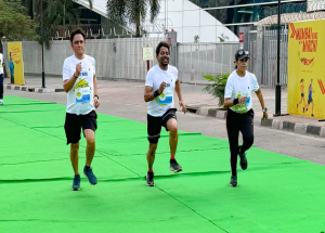 Taking steps towards a healthier planet and a brighter future, NHSRCL participated in the SBI Green Marathon