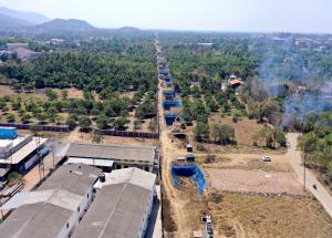 पालघर और ठाणे जिले में बुलेट ट्रेन का काम प्रगति पर है