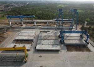 FSLM Casting Yard at Navsari District, June 2022