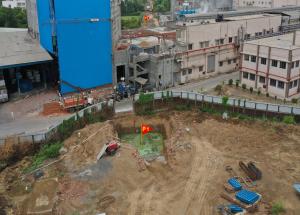 Foundation work at GAD 68, Valsad District, June 2022_1