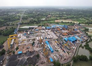 Full Span Casting Yard at Anand District, August 2022