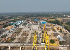Full Span Casting Yard at Anand District, November 2022