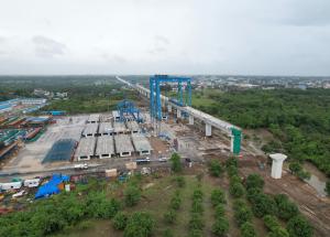 Full Span Casting Yard at Navsari District, August 2022 (2)