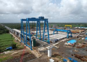 Full Span Casting Yard at Navsari District, August 2022 (3)