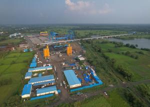 Full Span Casting Yard at Navsari District, October 2022