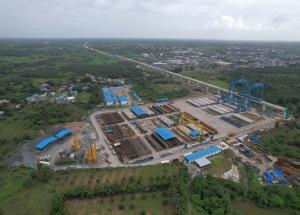 Full Span Casting Yard at Navsari District, September 2022 (2)