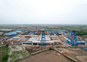 Full Span Casting Yard at Vadodara District, August 2022