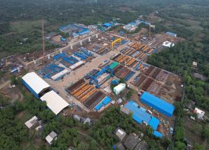 Full Span Casting Yard at Valsad District, July 2022