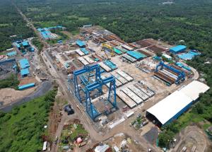 Full Span Casting Yard at Valsad District, September 2022